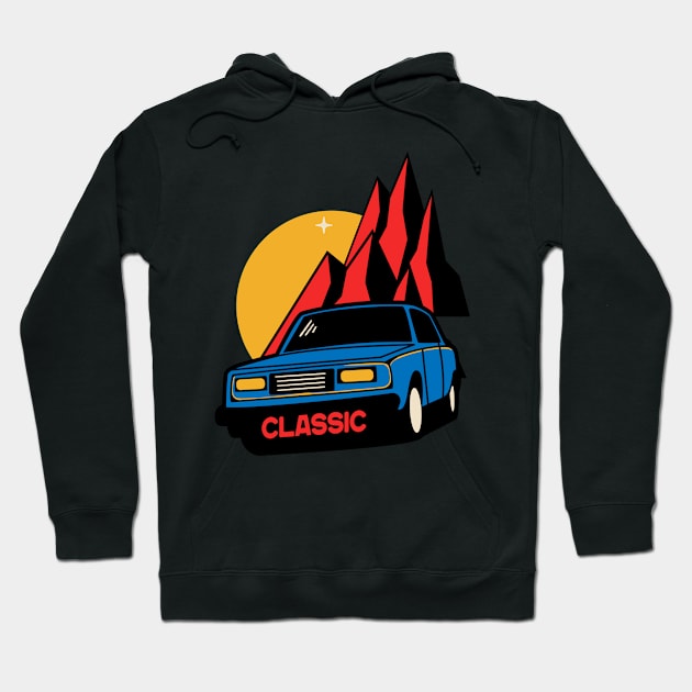 Car classic Hoodie by PG